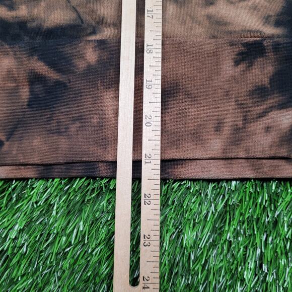 Custom Bleach Dye Nike Dri-FIT Cropped Sweatshirt Womens Oversized L/XL Boxy Fit - Picture 9 of 11